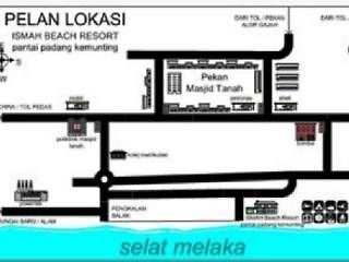 Ismah Beach Resort Masjid Tanah Eksteriør bilde